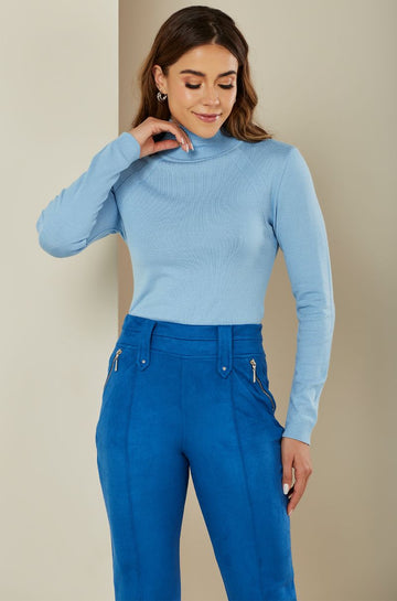 ONE UP - Calça Chamois Azul Royal
